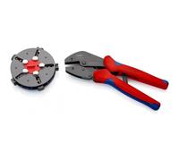Knipex KN973302 K97 33 02" Multicrimp Crimping Plier with 5 Interchangeable Dies, Multi-Colour