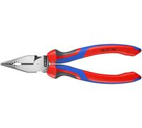 KNIPEX Tools 08 22 185 Needle-Nose Combination Pliers, 7-1/2"