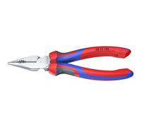 KNIPEX 08 25 185 Spitz-Kombizange mit Comfort-Griffen verchromt 192 mm