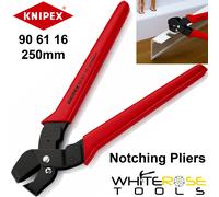 KNIPEX Notching Pliers with Plastic Handles 250 mm, 90 61 16