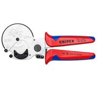 KNIPEX Pipe Cutter for Composite and Plastic Pipes Chrome-Plated with Multi-Component Handles 210 mm, 90 25 25
