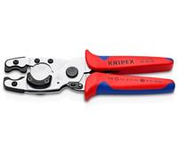 KNIPEX Pipe Cutter for composite pipes (12 - 25 mm) and protective tubes (18 - 35 mm) with multi-component grips galvanized 90 25 20