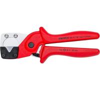KNIPEX Pipe cutter for multilayer and pneumatic hoses glass fibre reinforced plastic handles 185 mm, 90 10 185