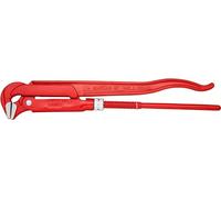 KNIPEX Pipe Wrench 90° Red Powder-Coated 420 mm, 83 10 015