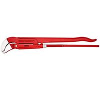 KNIPEX Pipe Wrench S-Type Red Powder-Coated 680 mm, 83 30 030