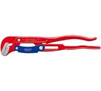 KNIPEX Pipe Wrench S-Type with Fast Adjustment Red Powder-Coated 420 mm, 83 60 015