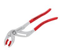 Knipex Siphon and Connector Pliers chrome-plated, with non-slip plastic coating 250 mm (self-service card/blister) 81 13 250 SB