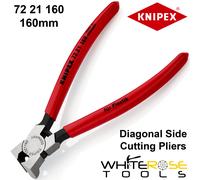 Knipex Pliers Diagonal End Side Cutters Plastics 160mm 85° Cutting Grips