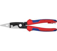 KNIPEX Pliers for Electrical Installation with Multi-Component Grips, with Integrated Tether Attachment Point for A, 13 82 200 T