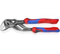 Knipex Pliers Wrench Comfort Grip Handles Parallel Jaw Pliers, 180mm - 86 02 180