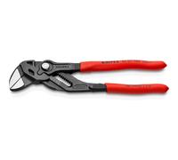Knipex Pliers Wrench pliers and a wrench in a single tool grey atramentized, plastic coated 180 mm 86 01 180