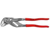 KNIPEX Pliers Wrench Pliers and a Wrench in a Single Tool with Non-Slip Plastic Coating 250 mm, 86 01 250