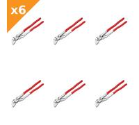 Knipex Pliers Wrench PVC Grip 250mm - Multipack - Save On Postage