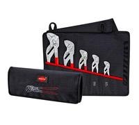 Knipex Pliers Wrench Set 5 Piece Fast adjustment Lever Ratio 10-1 KPX001955S4