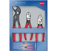 Knipex 00 20 72 V02 2 Piece Mini Pliers Set Cobra & Side Cutting Snips Plier