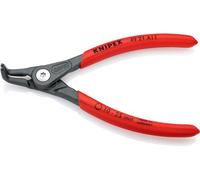 KNIPEX Präzisions-Sicherungsringzange für Außenringe, 49 21 A11 | Ring-Ø 10-25 mm, Spitzen-Ø 1,3 mm, gewinkelt 90°, Seegeringzange