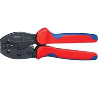 Knipex PreciForce® Crimping Pliers burnished, with multi-component grips 220 mm 97 52 35