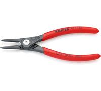 KNIPEX Precision Circlip Pliers for External Circlips on Shafts with Non-Slip Plastic Coating 140 mm, 49 11 A0