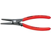 Knipex Precision Circlip Pliers for external circlips on shafts with overstretching limiter grey atramentized, with non-slip plastic coating 180 mm 49 31 A2