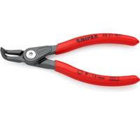 Knipex Precision Circlip Pliers for internal circlips in bore holes grey atramentized, with non-slip plastic coating 130 mm (self-service card/blister) 48 21 J01 SB