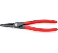 Knipex Precision Circlip Pliers for internal circlips in bore holes grey atramentized, with non-slip plastic coating 225 mm (self-service card/blister) 48 11 J3 SB