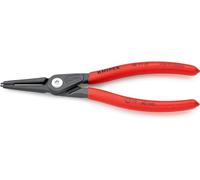 Knipex Precision Circlip Pliers for internal circlips in bore holes grey atramentized, with non-slip plastic coating 180 mm 48 11 J2