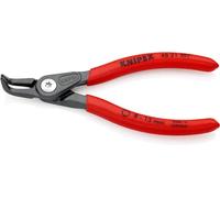 Knipex Precision Circlip Pliers for internal circlips in bore holes grey atramentized, with non-slip plastic coating 130 mm 48 21 J01
