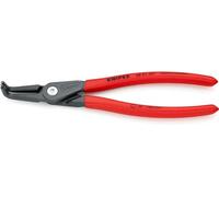 Knipex Precision Circlip Pliers for internal circlips in bore holes grey atramentized, with non-slip plastic coating 210 mm 48 21 J31