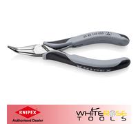 KNIPEX Precision Electronics Bent Nose Gripping Pliers ESD 145mm 35 82 145 ESD
