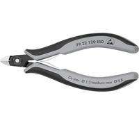 Knipex Precision Electronics Side Cutter ESD burnished, with multi-component grips 120 mm 79 22 120 ESD