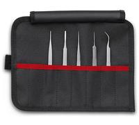 KNIPEX 92 00 02 Precision Tweezers Set 5 Pieces