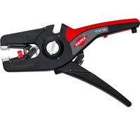 KNIPEX Precistrip16 Automatic Insulation Stripper, in Blister, 0.08-16 mm², with Fine Adjustment, Adjustable Length Stop, Wire Stripper, 12 52 195 SB