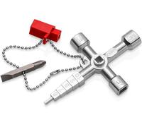 Knipex Profi-Key for all standard shut-off systems 90 mm (self-service card/blister) 00 11 04