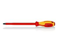 KNIPEX Screwdriver for cross recessed screws Pozidriv 1000V-insulated (320 mm) 98 25 04