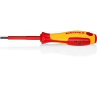 Knipex Screwdriver for hexagon socket screws burnished, insulating multi-component handle, VDE-tested 182 mm 98 13 40