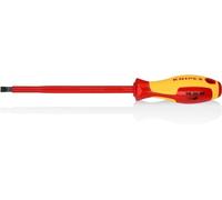 Knipex VDE Screwdriver Slotted Insulated 1000V Electricians 8.0 x 175mm