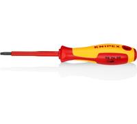 KNIPEX Screwdrivers for Torx Screws Insulating Multi-Component Handle, VDE-Tested 185 mm, 98 26 20