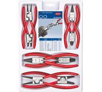 KNIPEX Set of Circlip Pliers 8 Parts, 00 20 04 V01