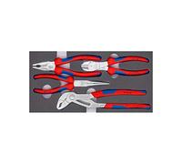 KNIPEX Set of pliers in a foam tray 00 20 01 V17