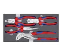 Knipex Set of pliers in a foam tray 00 20 01 V17