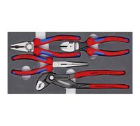 KNIPEX Set of Pliers in a Foam Tray 4 parts