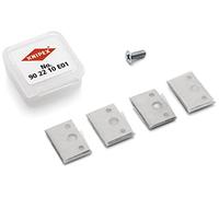 KNIPEX Set with 8 Spare Blades for 90 22 10 BK, 90 22 10 E01