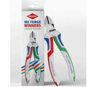 KNIPEX We Forge Winners Limited Edition Side Cutting Pliers with Comfort Handles 160mm, 70 02 160 S8