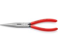 KNIPEX Snipe Nose Side Cutting Pliers (Stork Beak Pliers) Self-Service Card with Plastic Coating 200 mm, 26 11 200 SB