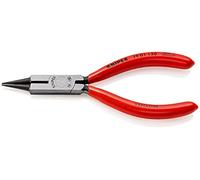 KNIPEX Snipe Nose Side Cutting Pliers (Jewellers' Pliers) Self-Service Card with Plastic Coating 130 mm, 19 01 130 SB