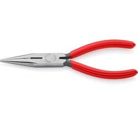 KNIPEX Snipe Nose Side Cutting Pliers (Radio Pliers) Self-Service Card with Plastic Coating 160 mm, 25 01 160 SB