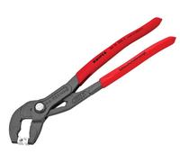 KNIPEX Hose Clamp Pliers for Click Clamps with Non-Slip Plastic Coating 250 mm, 85 51 250 C