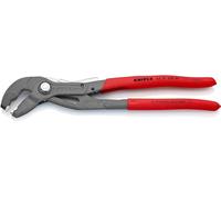 KNIPEX Spring Hose Clamp Pliers with Retainer with Non-Slip Plastic Coating 250 mm, 85 51 250 AF