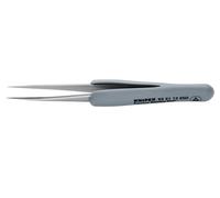 Knipex Stainless Needle Point Tips Precision Tweezers ESD 3 1/2" 92 21 12 ESD