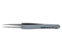 Knipex Stainless Steel Pointed Tips Precision Tweezers ESD 4" 92 21 14 ESD